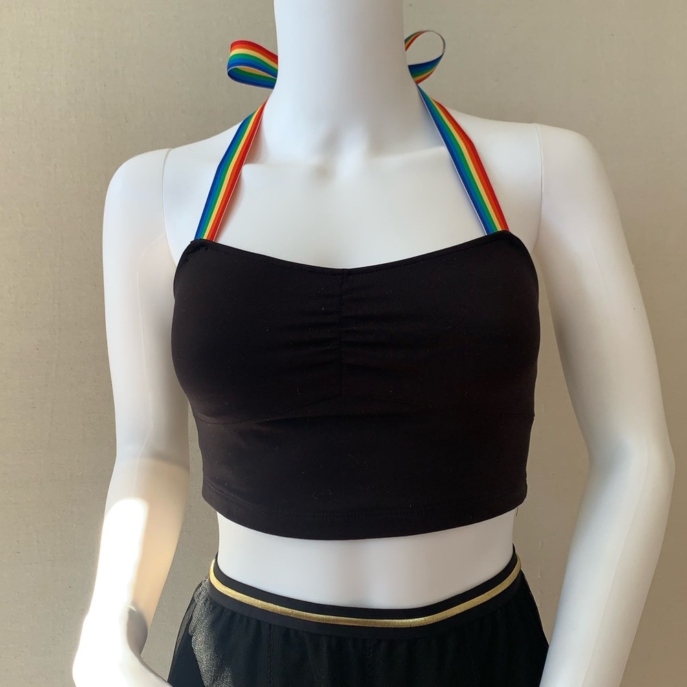 Mika yoga bra + 🌈 halter straps